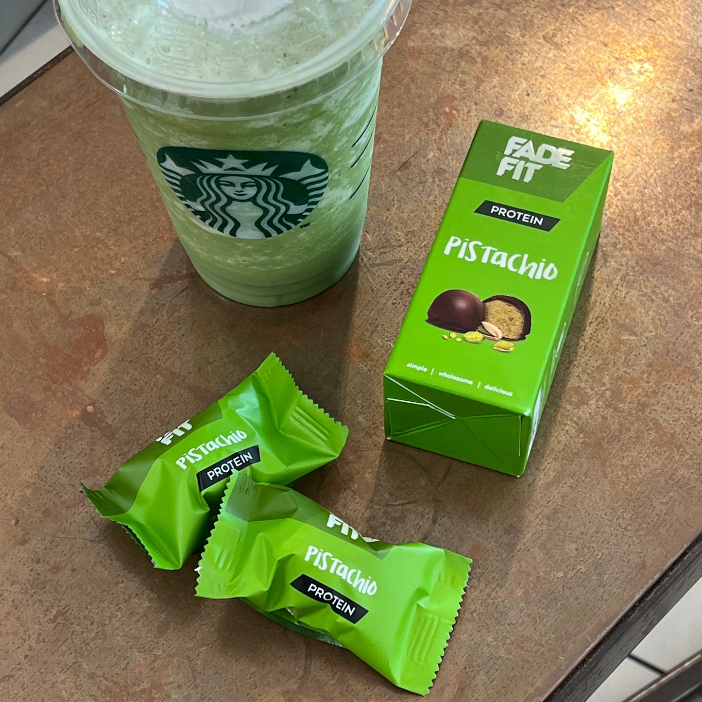 Fade Fit Pistachio Protein Snack