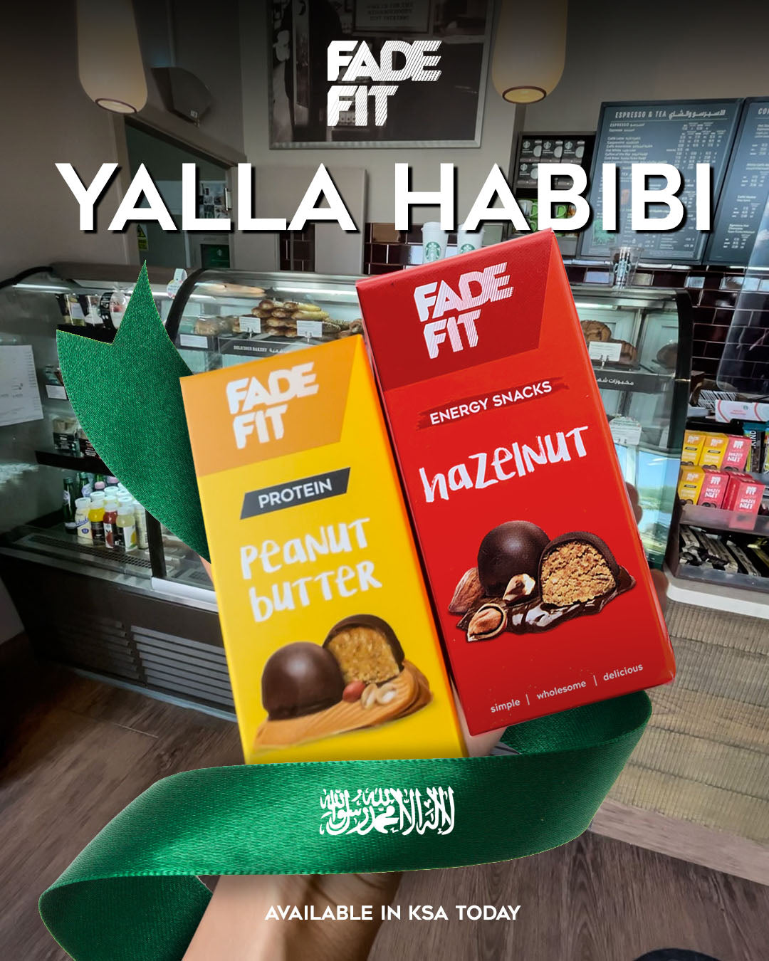 Fade Fit has launched at Starbucks in KSA.