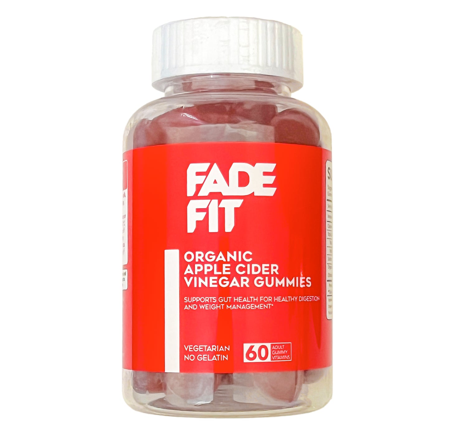 Fade Fit Organic Apple Cider Vinegar Vitamin Gummies