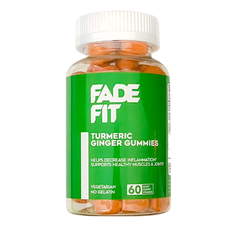 Fade Fit Turmeric Ginger Gummies Vitamins