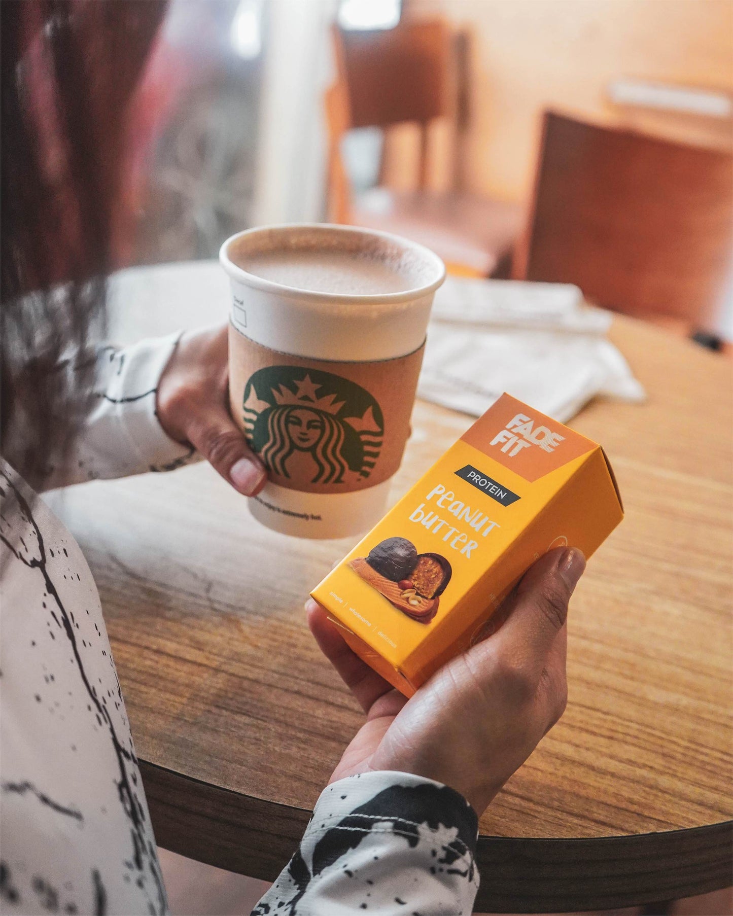 Fade Fit Peanut Butter Protein Balls | Starbucks UAE