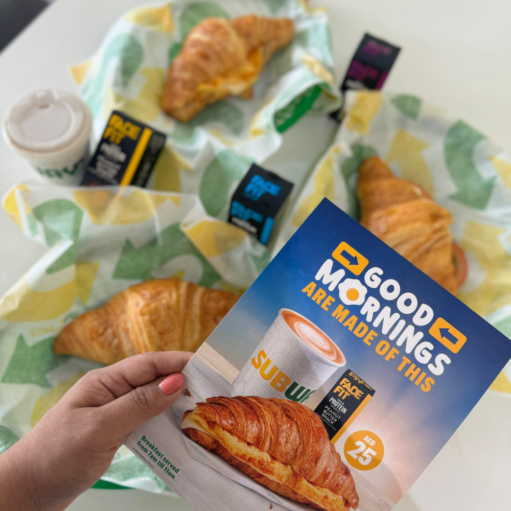 Fade Fit Subway Breakfast