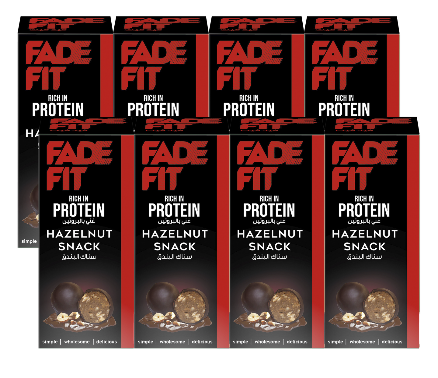 Fade Fit Hazelnut Protein Snacks 30g
