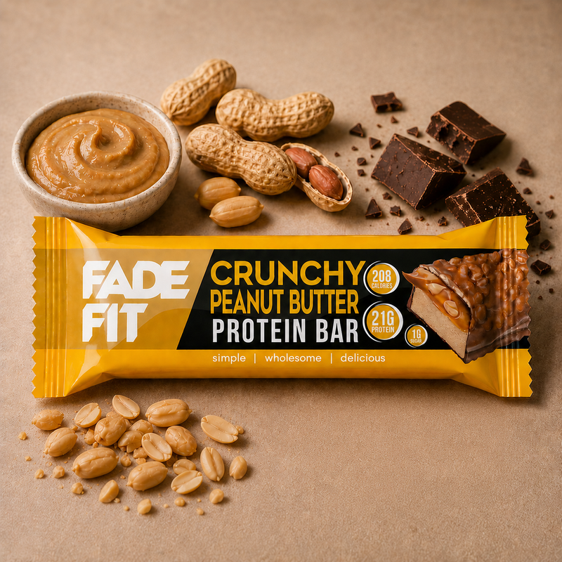 Crunchy Peanut Butter Protein Bar - 3 x 55g
