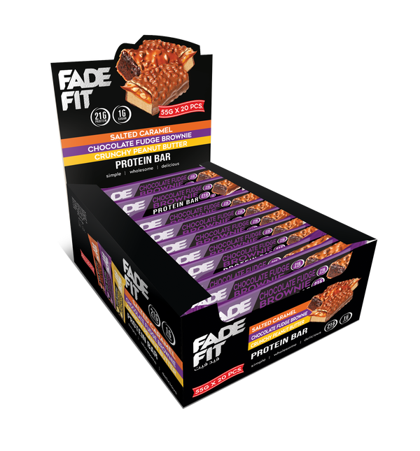 Fade Fit Chocolate Fudge Brownie Protein bar