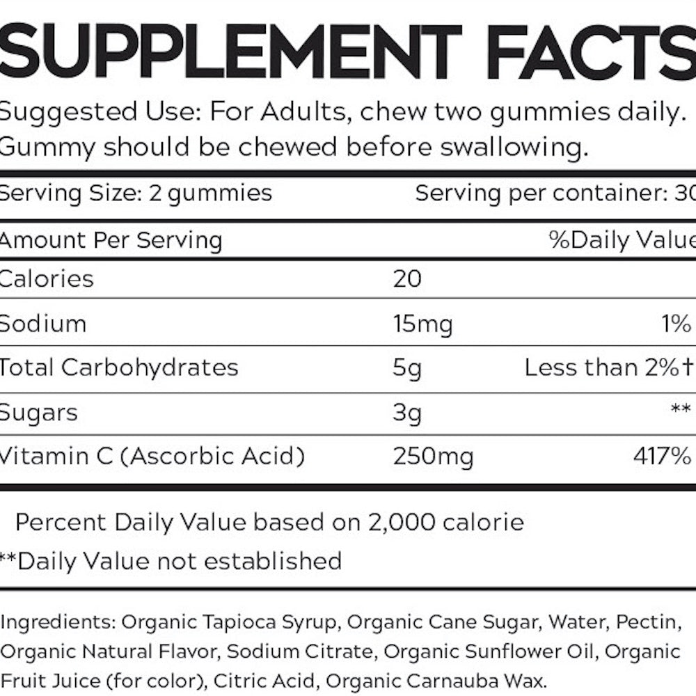
                  
                    Fade Fit Vitamin C Gummies
                  
                