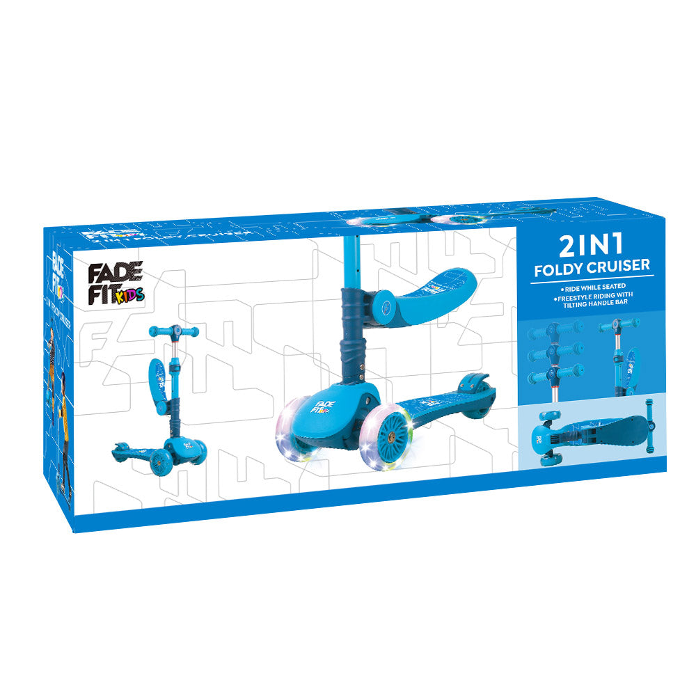 
                  
                    Fade Fit 2 in 1 Foldy Cruiser (Blue)
                  
                