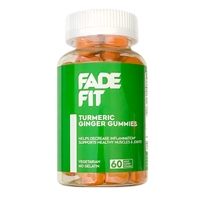 Fade Fit Turmeric Ginger Gummies Vitamins
