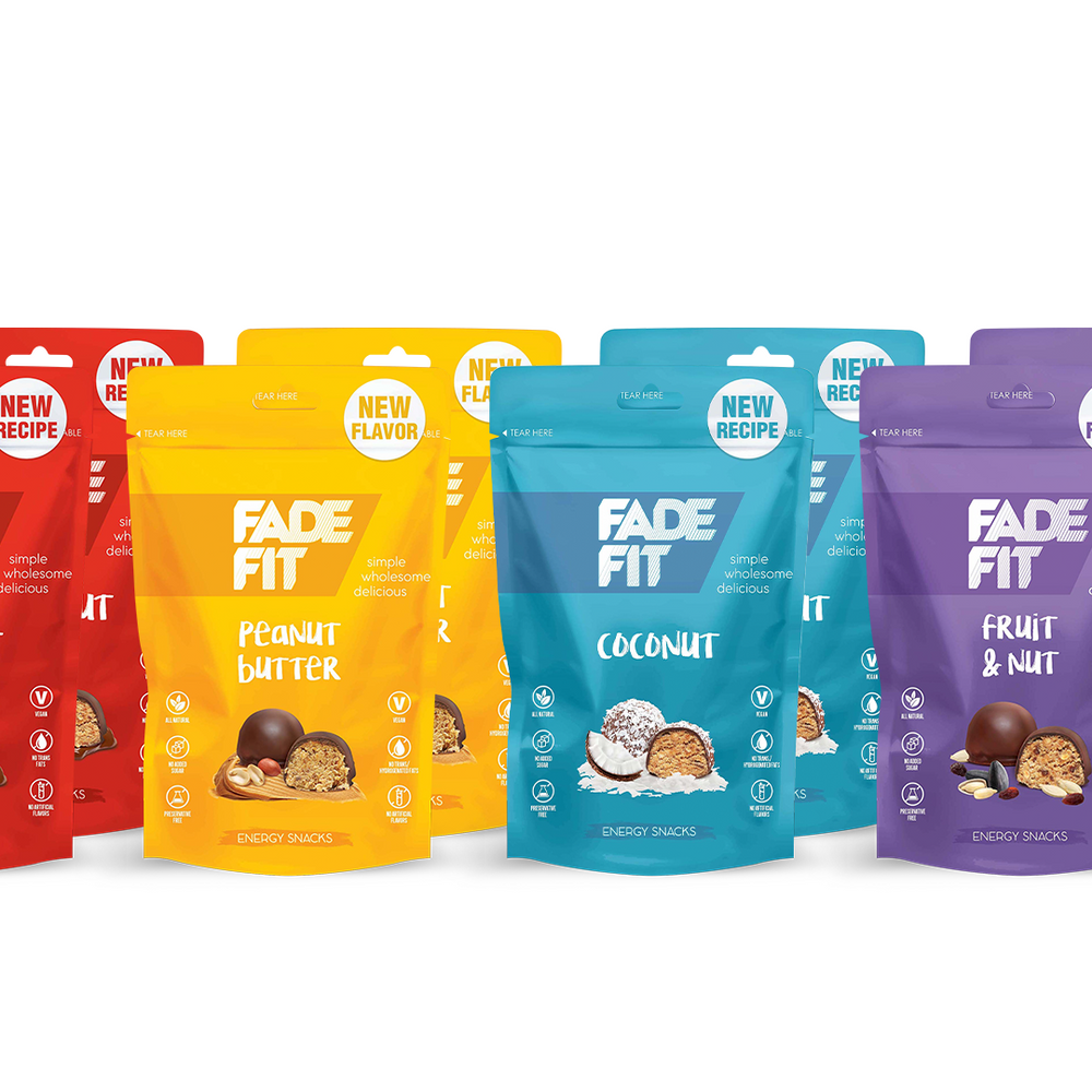 Fade Fit Energy Variety Snacks